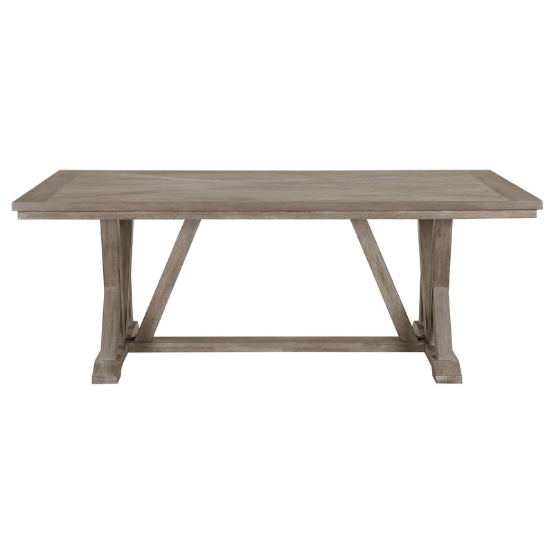 Coaster Furniture Cornelia Dining Table with Trestle Base 107441 IMAGE 3