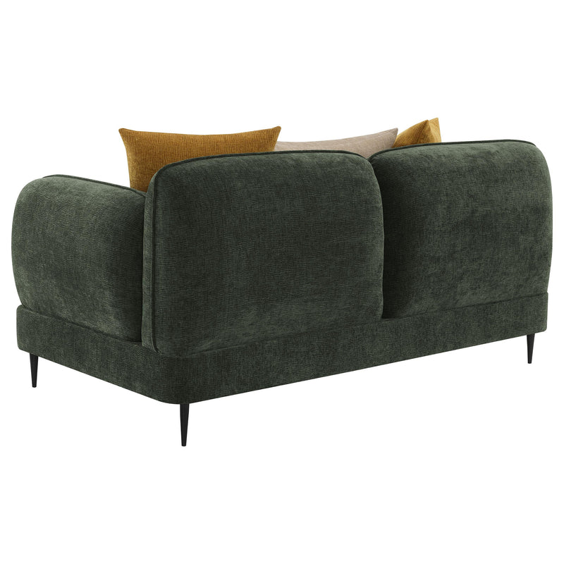 Coaster Furniture Jade Stationary Fabric Loveseat 509132 IMAGE 3