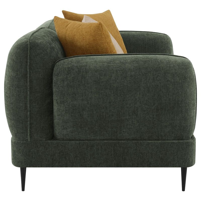 Coaster Furniture Jade Stationary Fabric Loveseat 509132 IMAGE 4