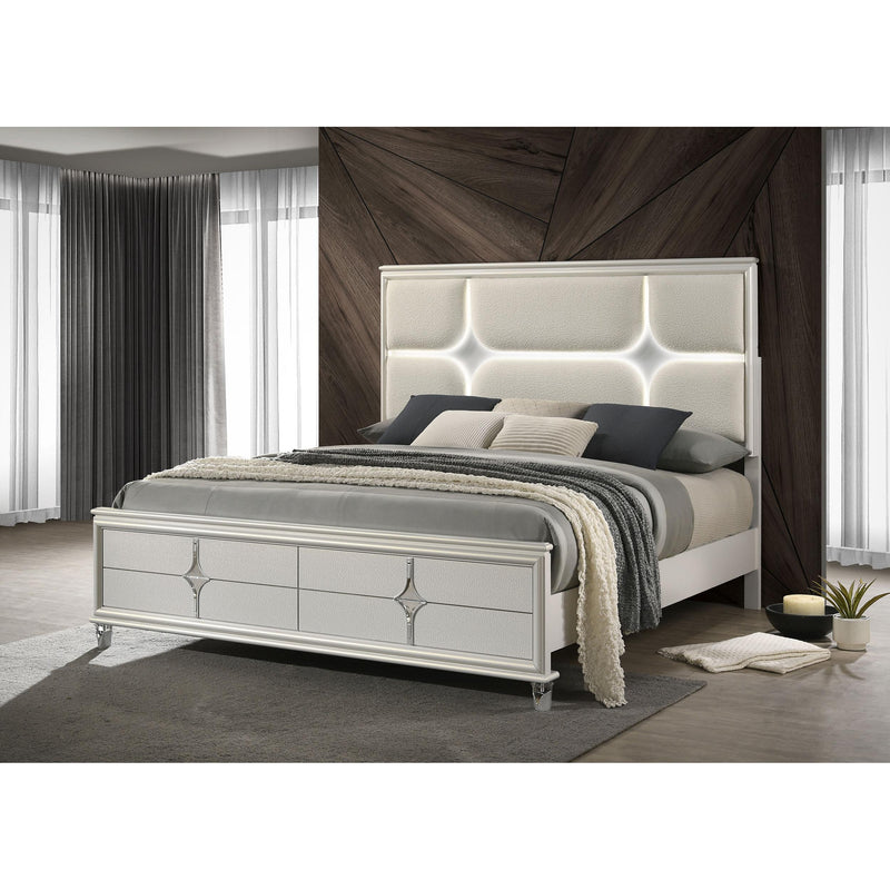 Coaster Furniture Olivia King Upholstered Panel Bed 224951KE IMAGE 6