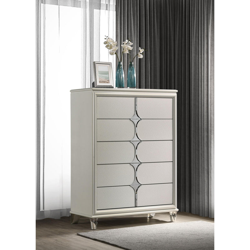 Coaster Furniture Olivia 5-Drawer Chest 224955 IMAGE 10