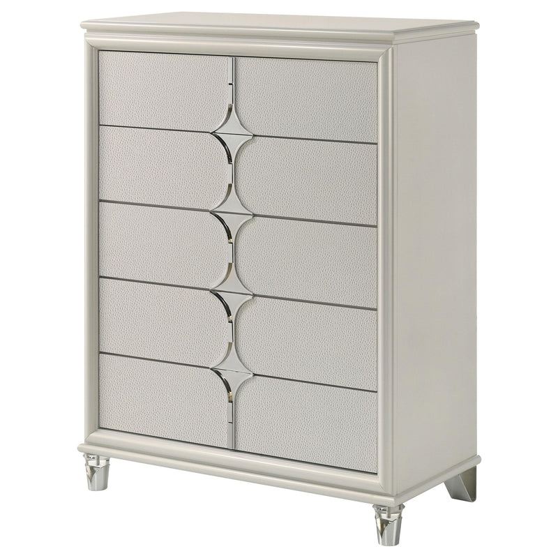 Coaster Furniture Olivia 5-Drawer Chest 224955 IMAGE 4