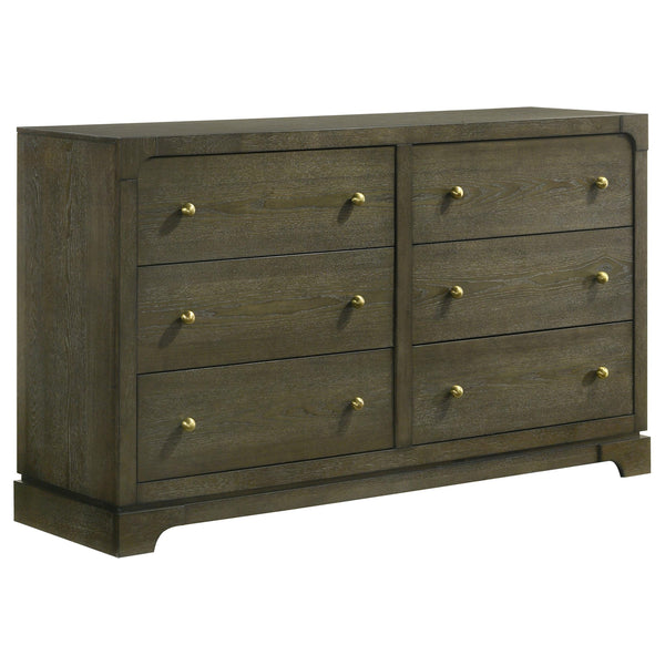 Coaster Furniture Gran Park 6-Drawer Dresser 224933 IMAGE 1