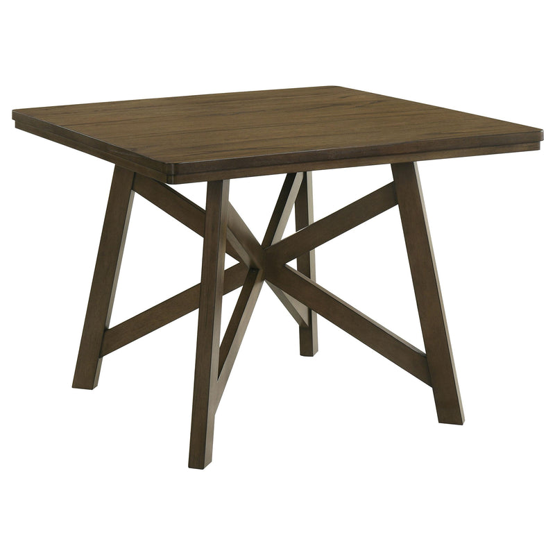 Coaster Furniture Square Canfield Counter Height Dining Table 109178 IMAGE 1