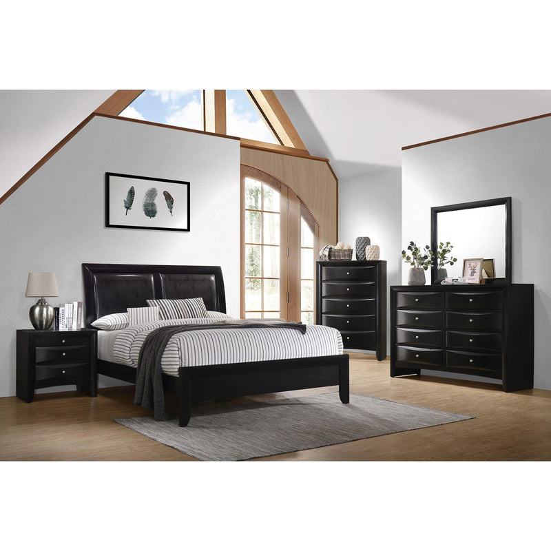 Coaster Furniture Briana 200703M 8-drawer Dresser with Mirror - Black IMAGE 3