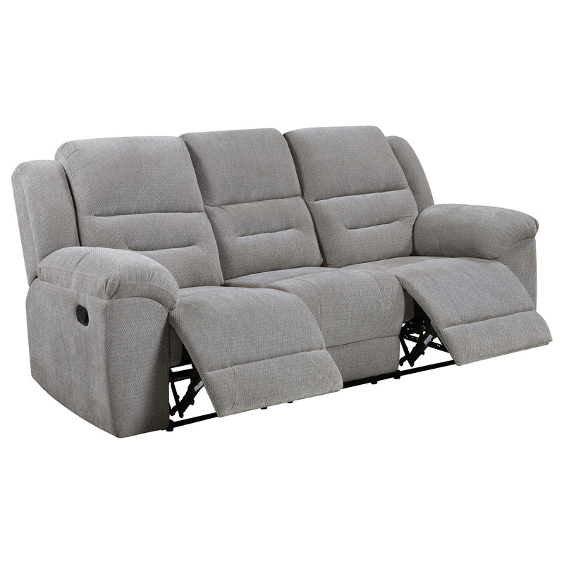 Coaster Furniture Gilson Reclining Fabric Sofa 602551 IMAGE 1