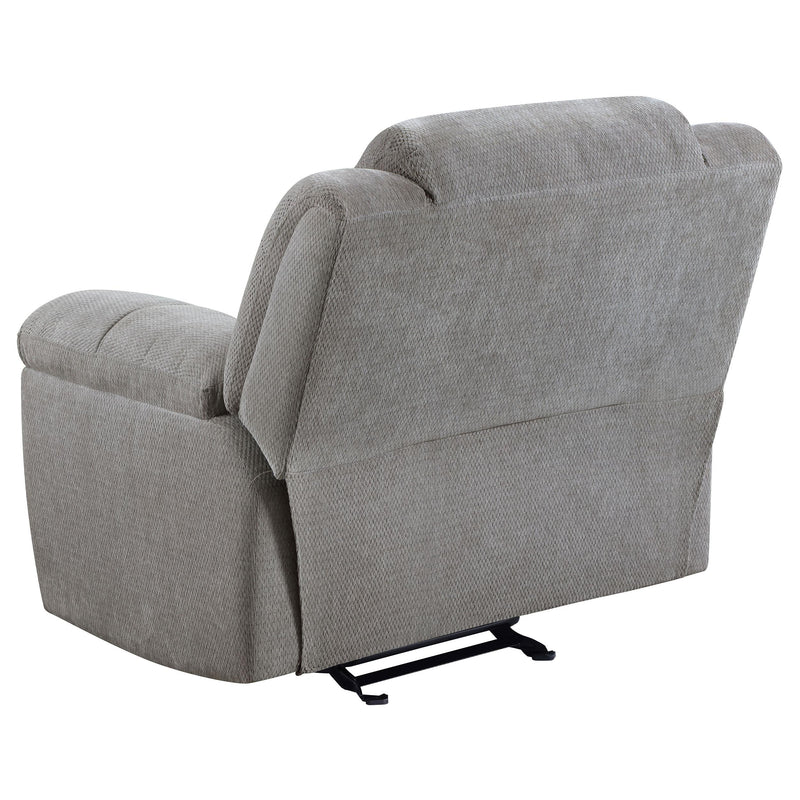 Coaster Furniture Gilson Glider Fabric Recliner 602553 IMAGE 6