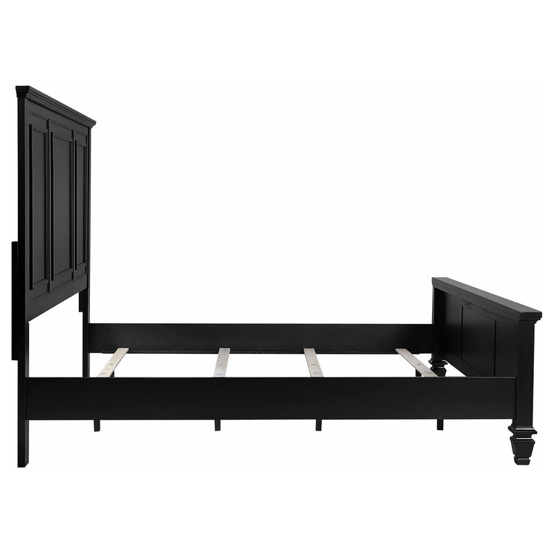 Coaster Furniture Sandy Beach 201321KEN 63-inch Eastern King Wood Panel Bed - Black IMAGE 6