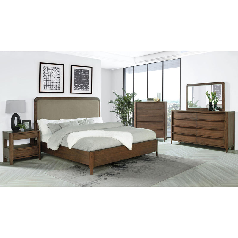 Coaster Furniture Maderia King Upholstered Panel Bed 223321KE IMAGE 5